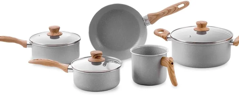 Jogo de Panelas Brinox Ceramic Life Easy – 5 peças